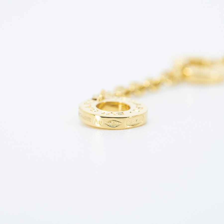 สร้อยข้อมือ Bvlgari B.zero1 mini bracelet 18K Yellow Gold Size 17.5-20cm.# (Used) #vrbvb 7252