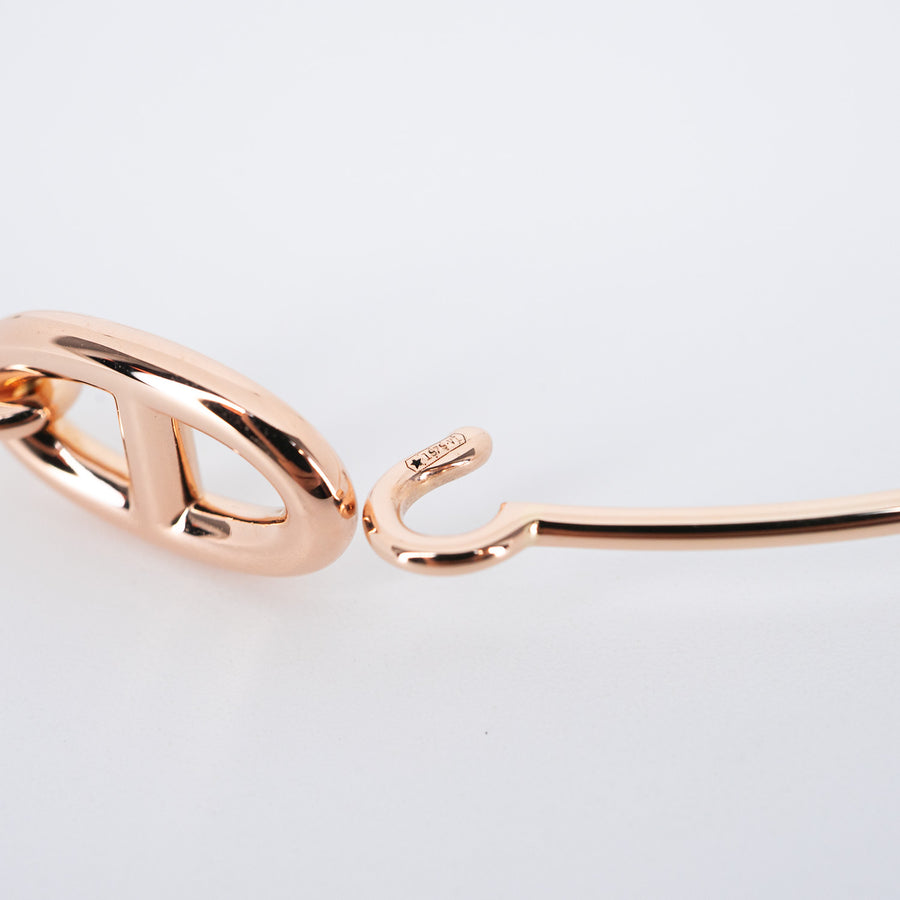 กำไลข้อมือ Hermes Farandole bracelet, Small Model 18K Rose Gold Size SH# (Used) #vrhebimt 7263