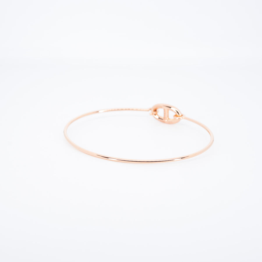 กำไลข้อมือ Hermes Farandole bracelet, Small Model 18K Rose Gold Size SH# (Used) #vrhebimt 7263