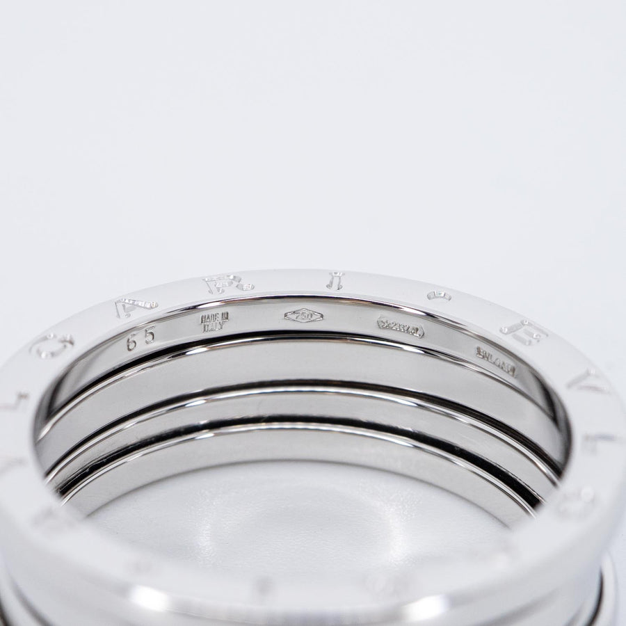 แหวน Bvlgari B.zero1 2band Ring 18K White Gold Size 65# (Used) #vrbvrimt 7288