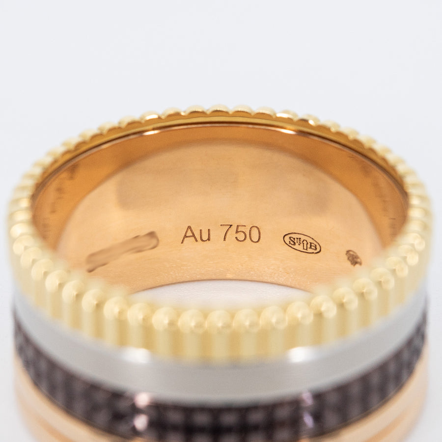 แหวน Boucheron Quatre Classique Large Ring 3Colors Size 62# (Used) #vrbor 7306