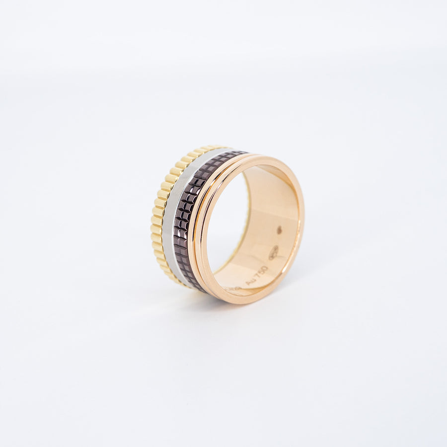 แหวน Boucheron Quatre Classique Large Ring 3Colors Size 62# (Used) #vrbor 7306