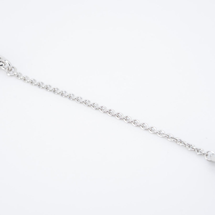 สร้อยข้อมือ Bvlgari B.zero1 mini bracelet with pavé diamonds 18K White Gold Size SM# (Used) #vrbvb 7310