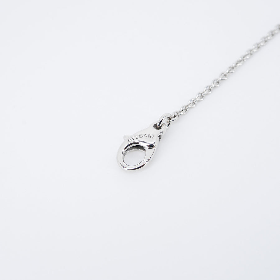 สร้อยข้อมือ Bvlgari B.zero1 mini bracelet with pavé diamonds 18K White Gold Size SM# (Used) #vrbvb 7310