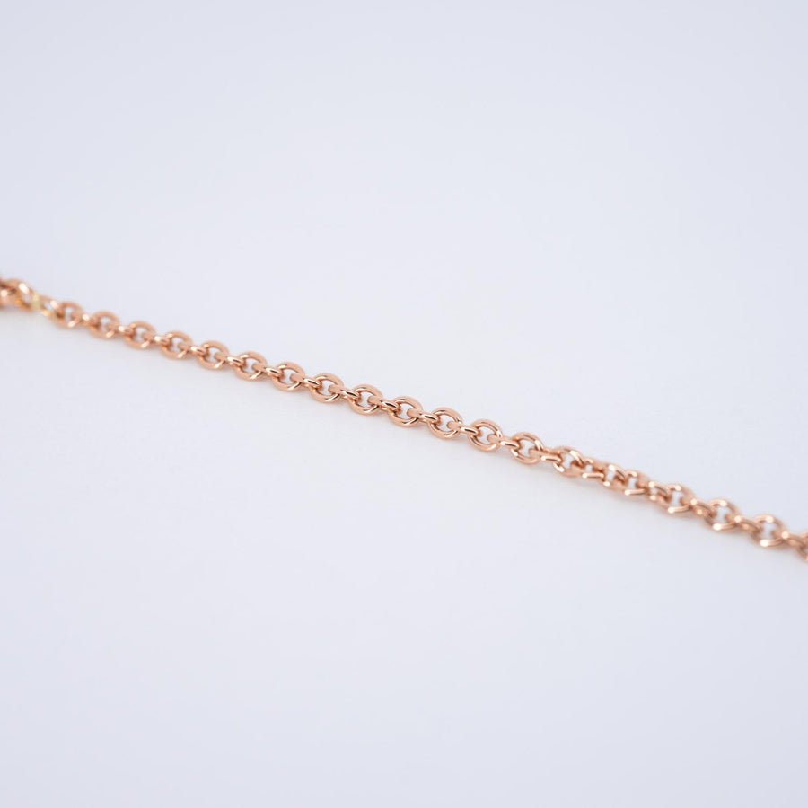 สร้อยข้อมือ Hermes Finesse bracelet 18K Rose Gold Size 14.5-15.5cm.# (Used) #vrhe 0932