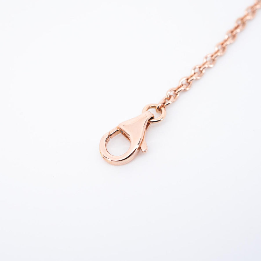 สร้อยข้อมือ Cartier Love bracelet, on chain (baby love) 18K Rose Gold Size 14.5cm.# (Used) #vrcab 7297