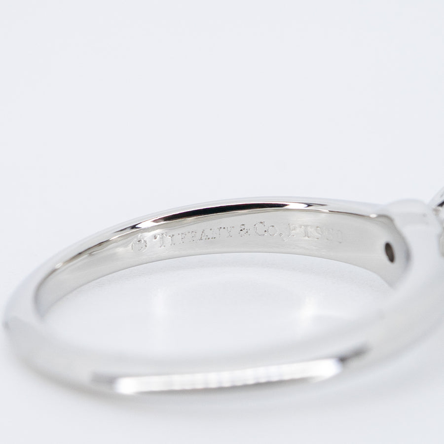 แหวน Tiffany & Co. The Tiffany Setting Solitaire Ring 0.58 ct. GVS1 Platinum950 Size 52# (Used) #vrti 0939
