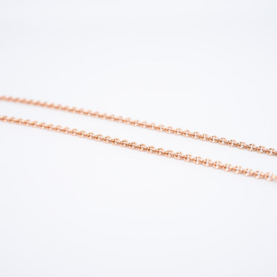 สร้อยและจี้ Bvlgari B.zero1 necklace and pendant 18K Rose Gold Size 37/41/45cm.# (Used) #vrbvnlimt 7328