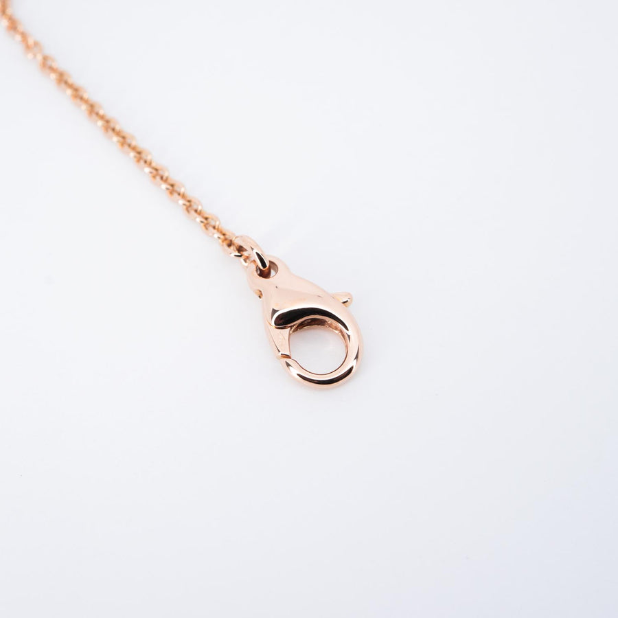 สร้อยและจี้ Bvlgari B.zero1 necklace and pendant 18K Rose Gold Size 37/41/45cm.# (Used) #vrbvnlimt 7328