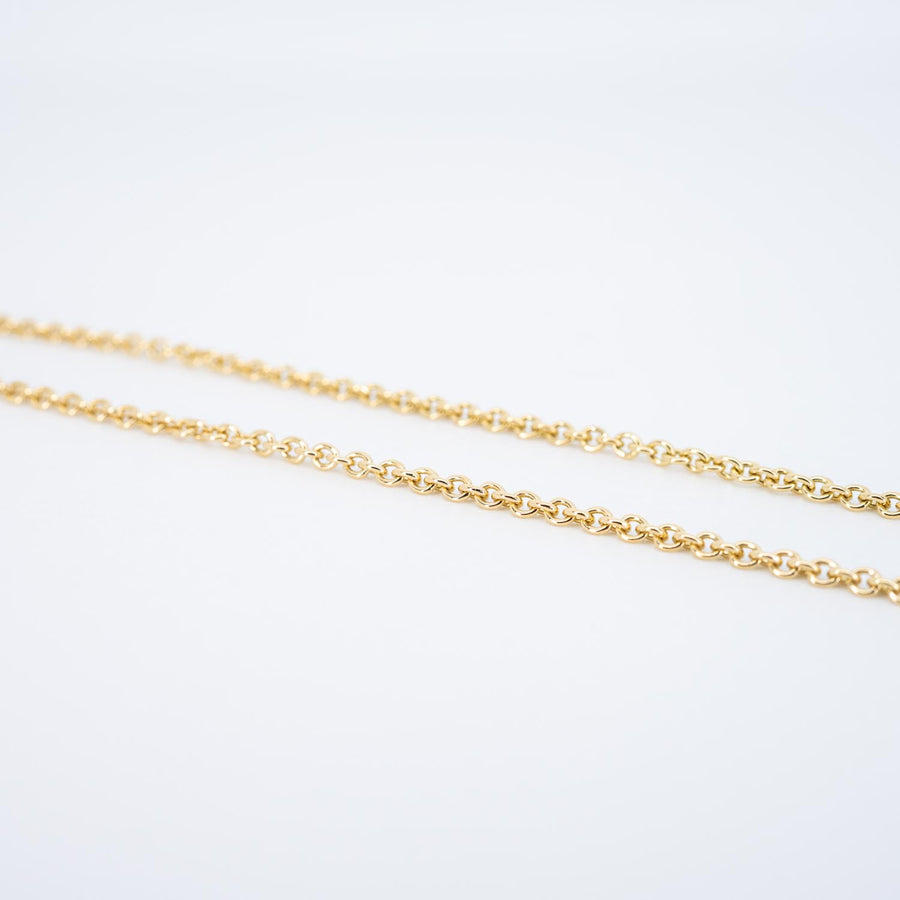 สร้อยและจี้ Cartier Trinity Necklace 18K 3 Colors Size 42.5cm.# (Used) #vrcanl 7320
