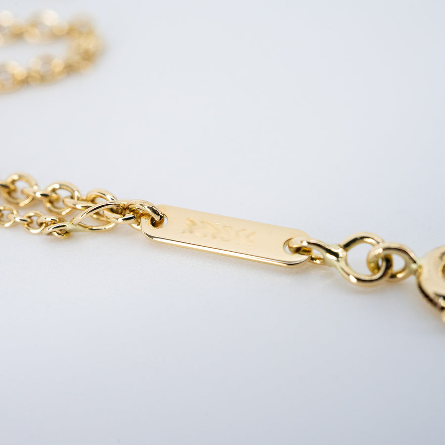 สร้อยและจี้ Cartier Trinity Necklace 18K 3 Colors Size 42.5cm.# (Used) #vrcanl 7320