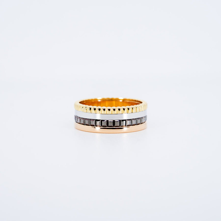 แหวน Boucheron Quatre Classique Small Ring 3 Colors Size 52# (Used) #vrborimt 7302