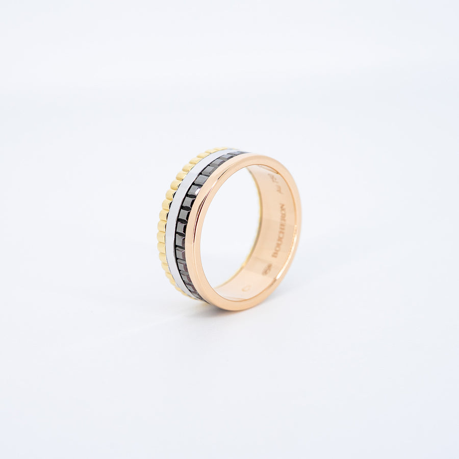 แหวน Boucheron Quatre Classique Small Ring 3 Colors Size 52# (Used) #vrborimt 7302