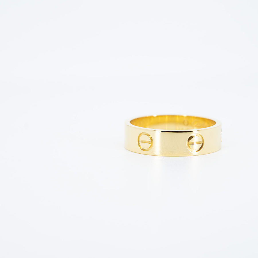แหวน Cartier Love Ring 18K Yellow Gold Size 58# (Used) #vrcarimt 7353