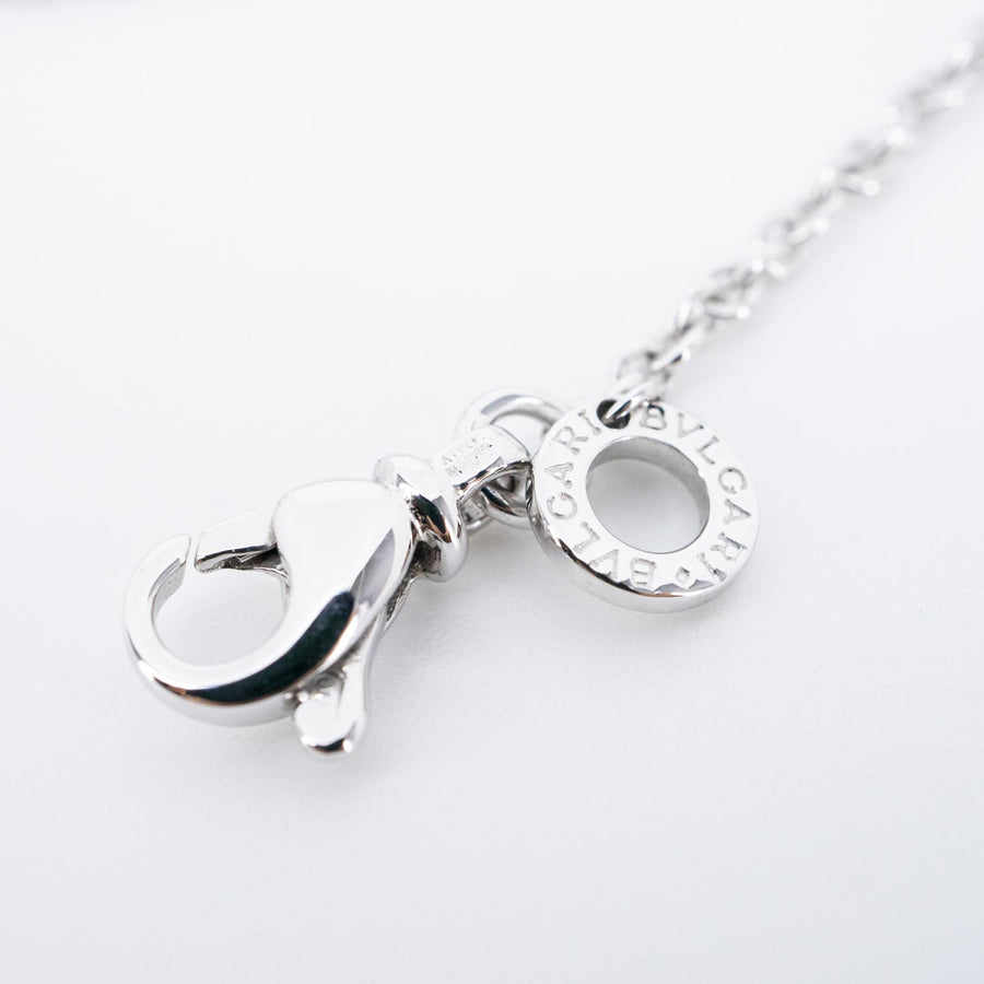 สร้อยและจี้ Bvlgari B.zero1 necklace and pendant 18K White Gold Size 51-56.5cm. (ต่อความยาวพิเศษ)# (Used) #vrbv 0948