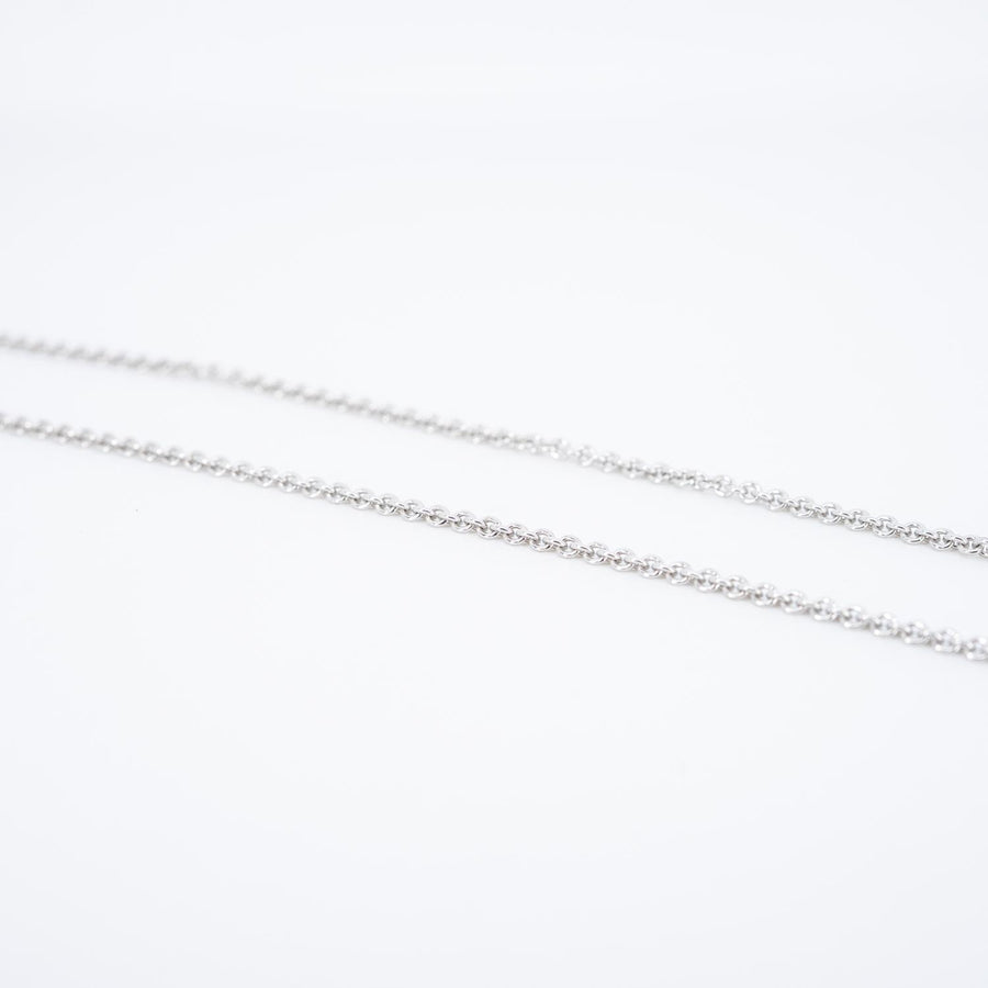 สร้อยและจี้ Bvlgari B.zero1 necklace and pendant 18K White Gold Size 38/42/45cm.# (Used) #vrbvnlimt 7379