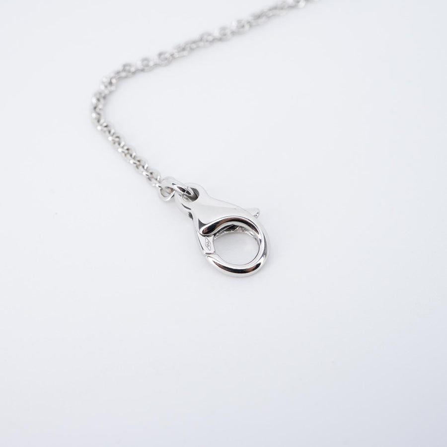 สร้อยและจี้ Bvlgari B.zero1 necklace and pendant 18K White Gold Size 38/42/45cm.# (Used) #vrbvnlimt 7379