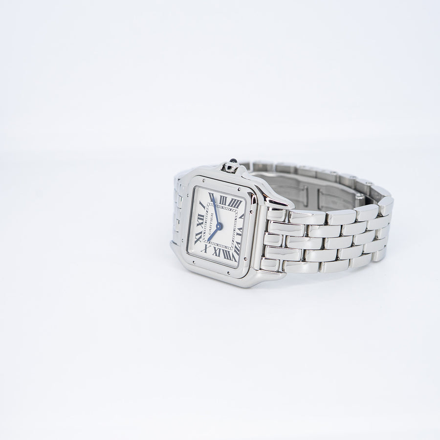 นาฬิกา Cartier Panthere de Cartier Watch, medium model Stainless Steel Size M# (Used) #vrcaw 7334