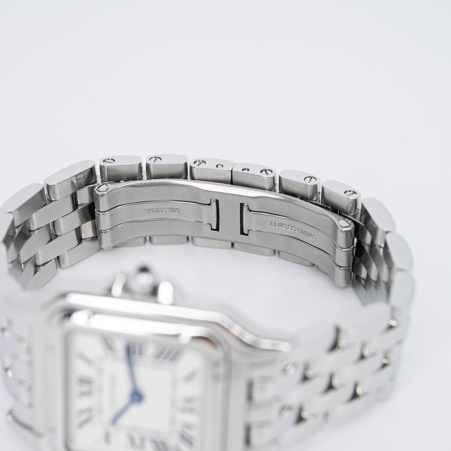 นาฬิกา Cartier Panthere de Cartier Watch, medium model Stainless Steel Size M# (Used) #vrcaw 7334