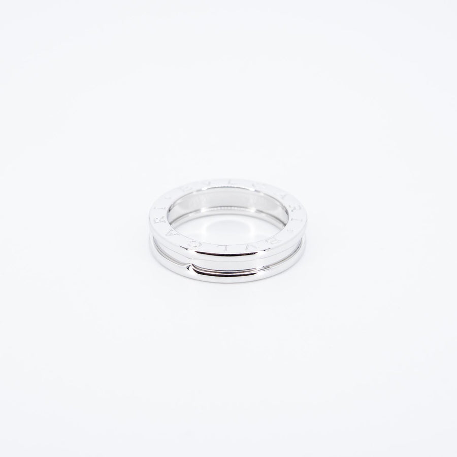 แหวน Bvlgari B.zero1 1band 18K White Gold Size 52# (Used) #vrbvrimt 7394