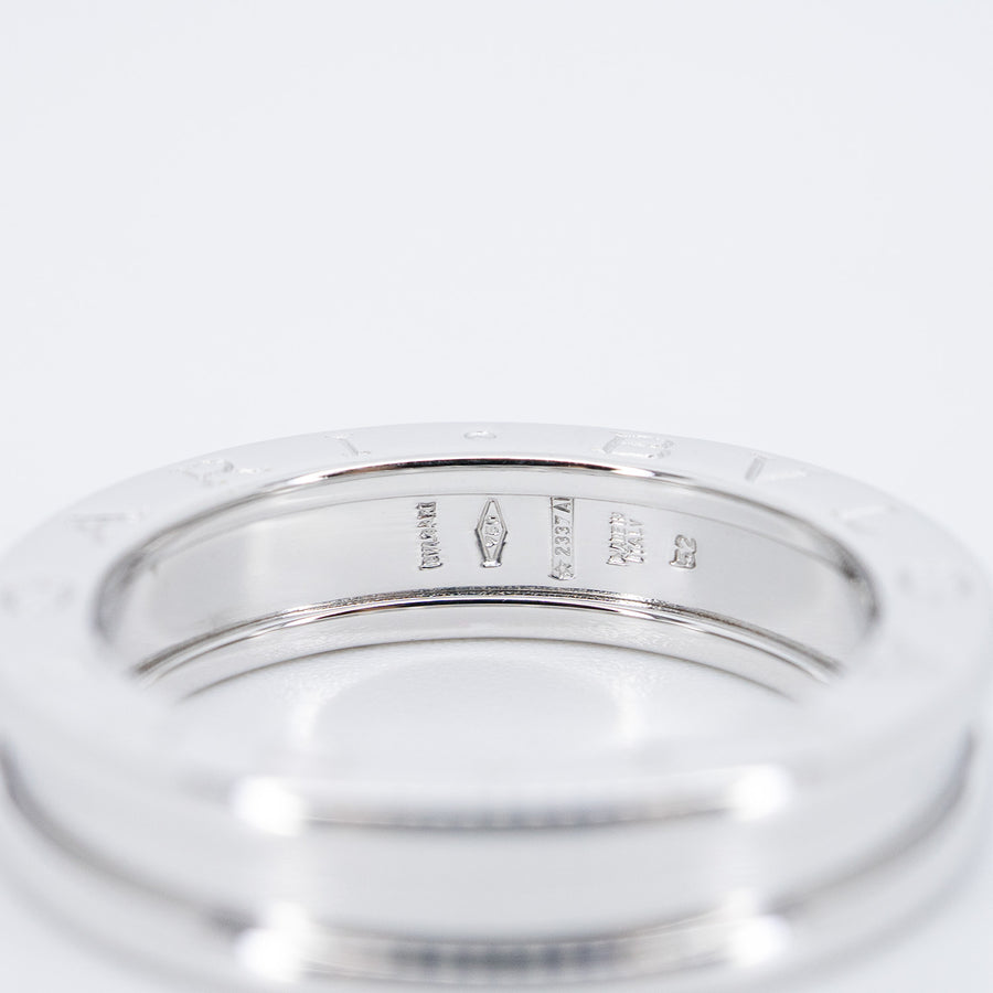 แหวน Bvlgari B.zero1 1band 18K White Gold Size 52# (Used) #vrbvrimt 7394