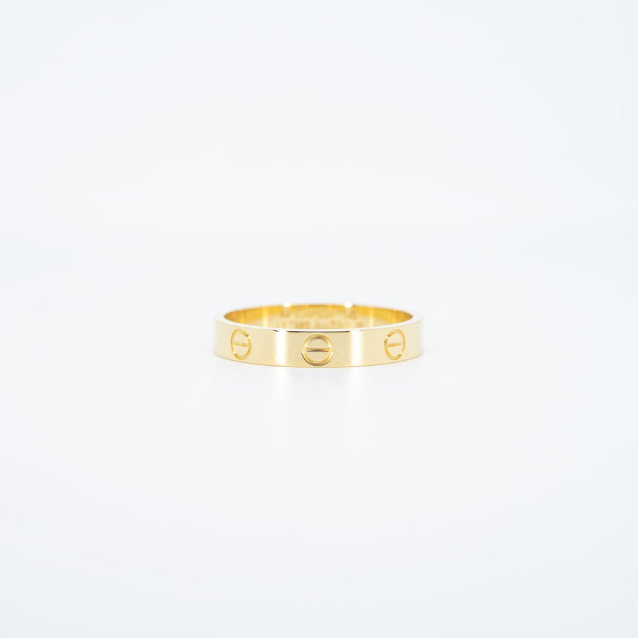 แหวน Cartier Love band 18K Yellow Gold Size 58# (Used) #vrcarimt 7402