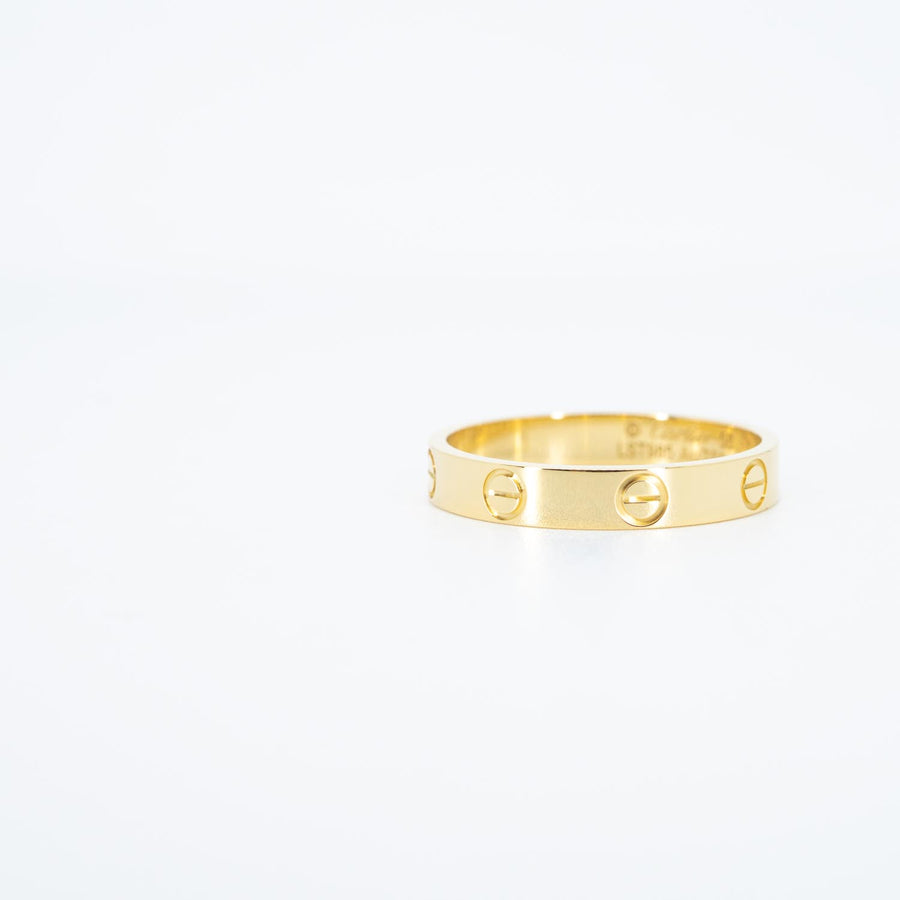 แหวน Cartier Love band 18K Yellow Gold Size 58# (Used) #vrcarimt 7402