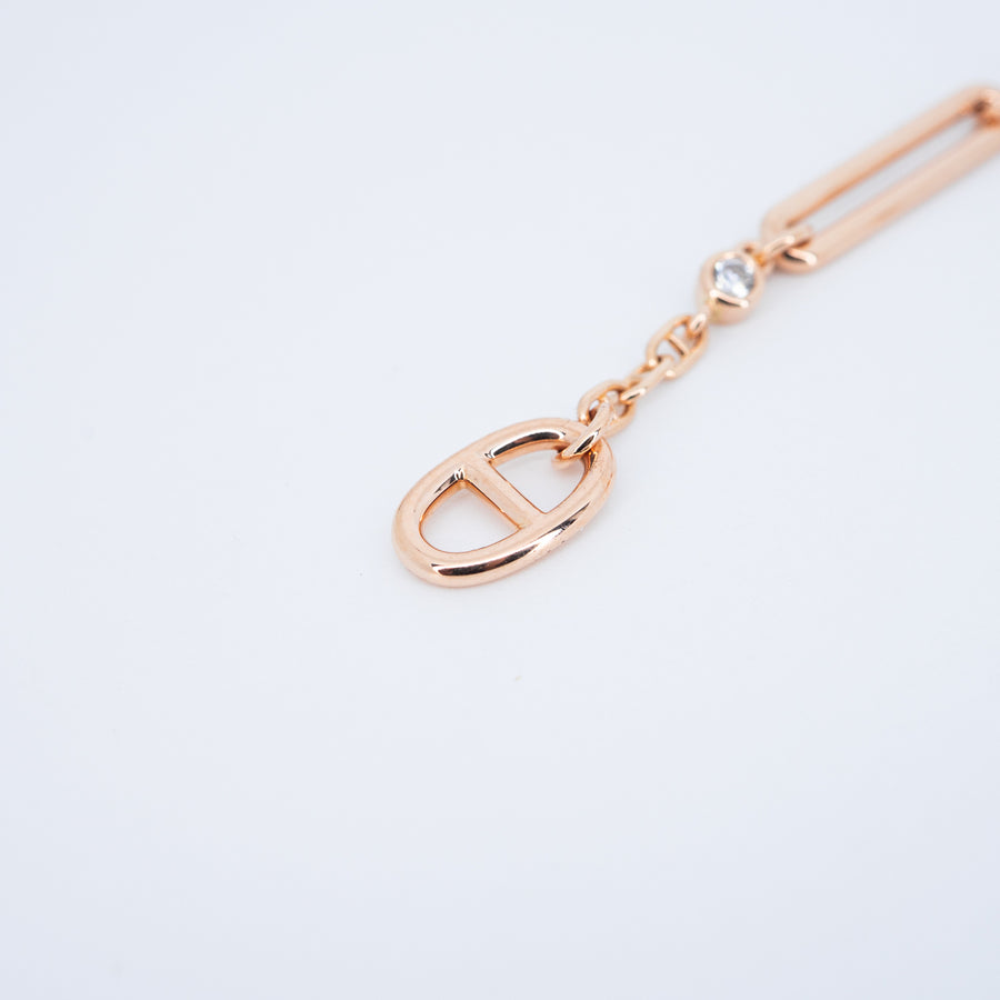 ต่างหู Hermes Chaine d'ancre Chaos ต่างหู 18K Rose Gold (Used) #vrhe 0953