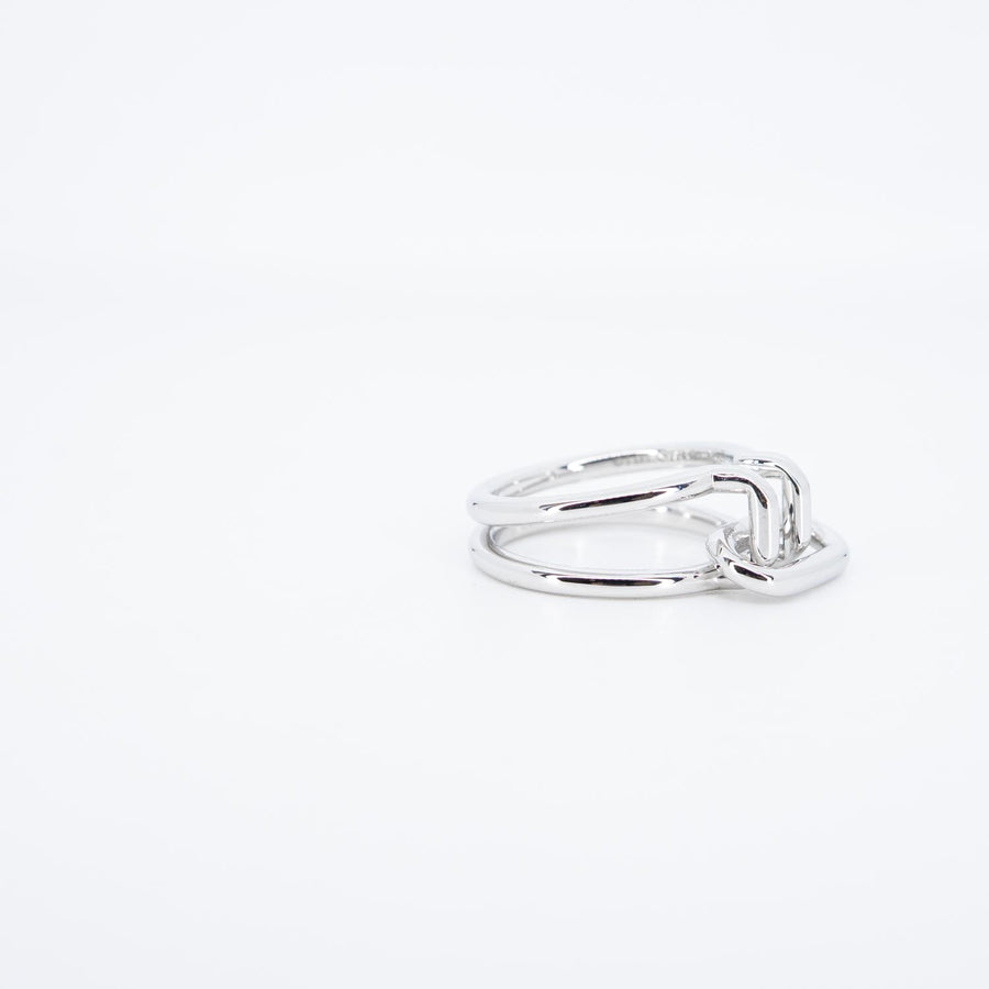 vrtirimt 7417 16/09/25 Tiffany &amp; Co. Tiffany HardWear แหวนเงินแท้สองวง #T4
