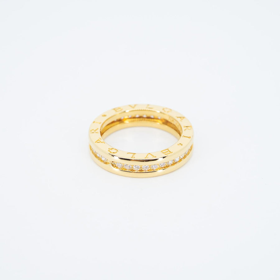 vrbvrimt 7453 24/09/25 Bvlgari B.zero1 1band with Pave Diamond Eternity ring yg 52 #T3