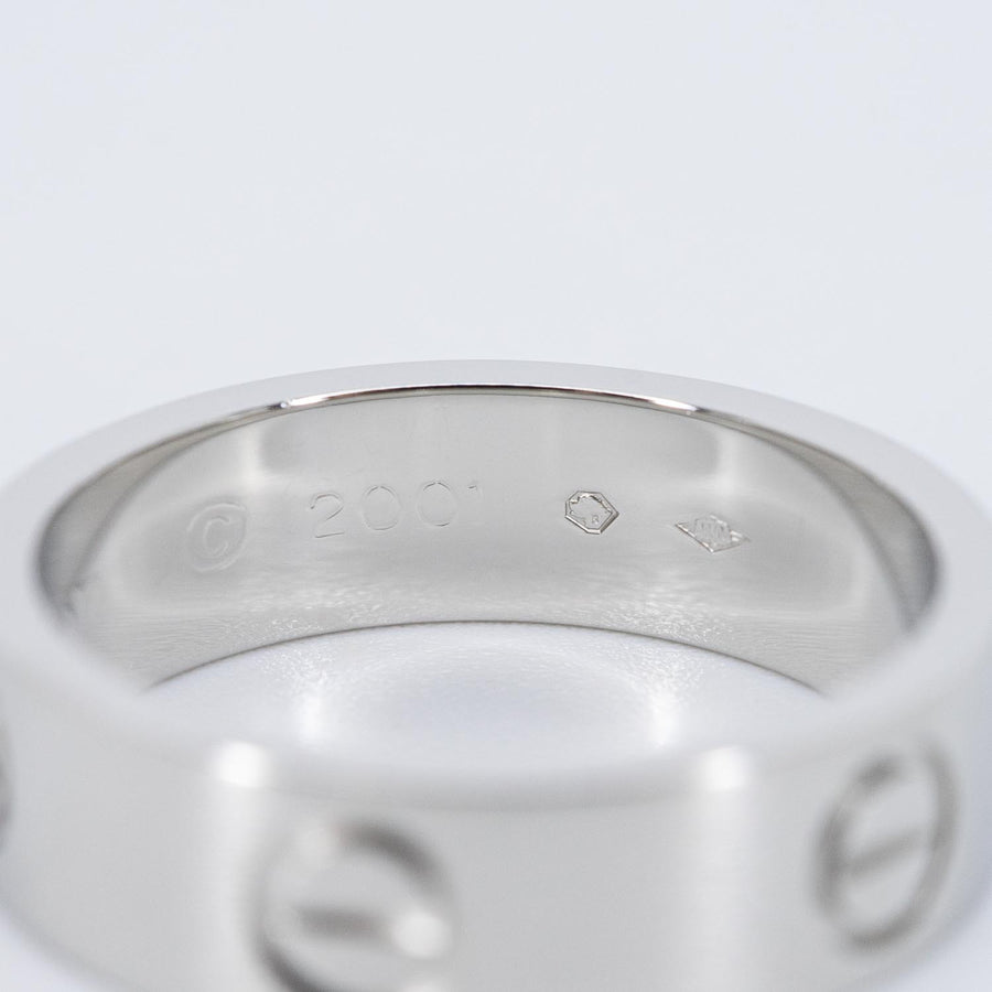 15/09/25 vrca 0966 Sasathorn Sea Cartier Love Ring pt950 M96917 การ์ด 53 #T4