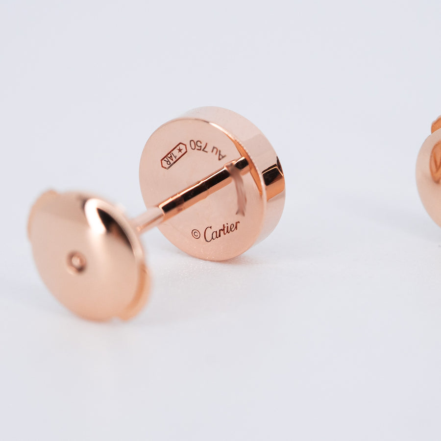 vrcae 7421 18/09/25 Cartier Love ต่างหู Studs pg WGF397 28 MAR 2024 กล่องและการ์ด #T4