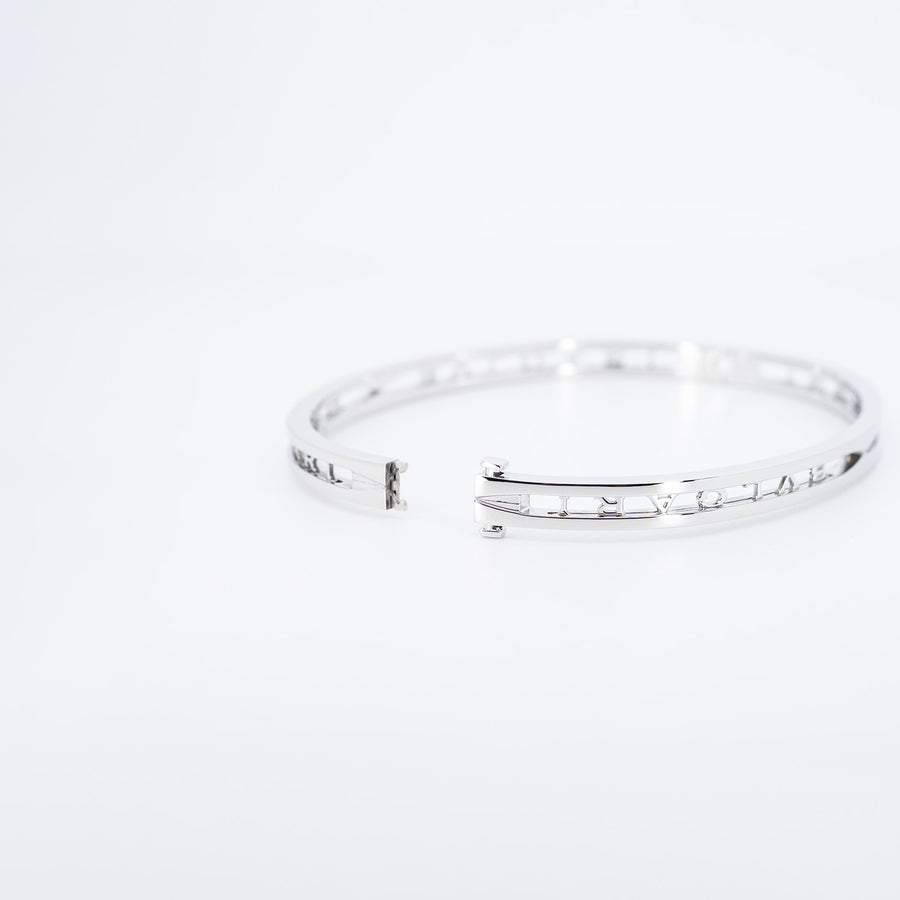 vrbvbHIT 7458 24/09/25 Bvlgari B.zero1 Bracelet with openwork logo Spiral wg 2021 กล่องและการ์ด L #T4
