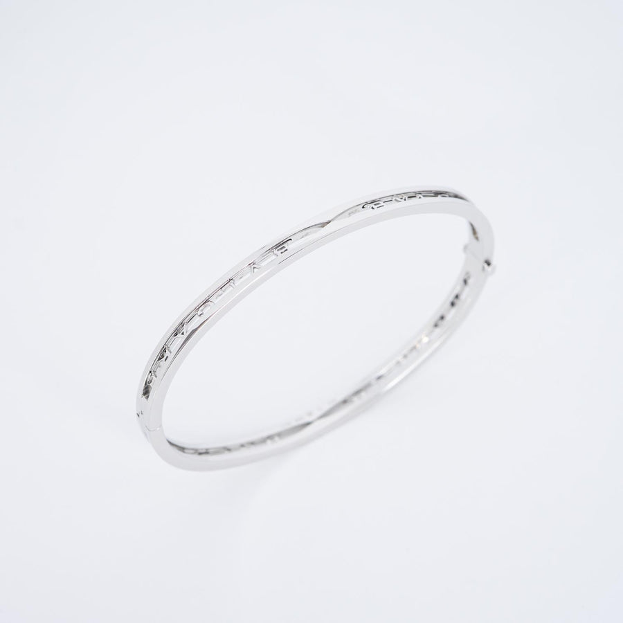 vrbvbHIT 7458 24/09/25 Bvlgari B.zero1 Bracelet with openwork logo Spiral wg 2021 กล่องและการ์ด L #T4