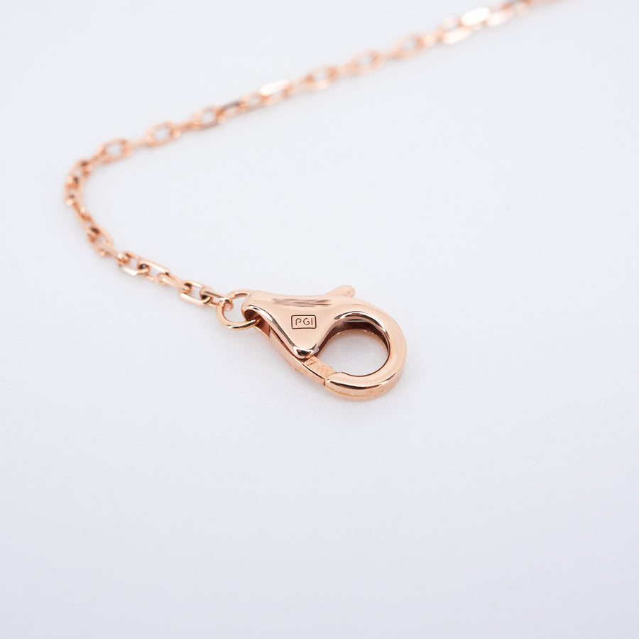 vrcabimt 7452 24/09/25 Cartier Trinity bracelet, on chain, 1 diamond 3colors VCH694 19/09/2023 กล่องและการ์ด #T3