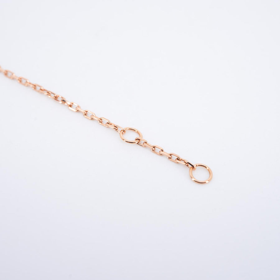 vrcabimt 7452 24/09/25 Cartier Trinity bracelet, on chain, 1 diamond 3colors VCH694 19/09/2023 กล่องและการ์ด #T3