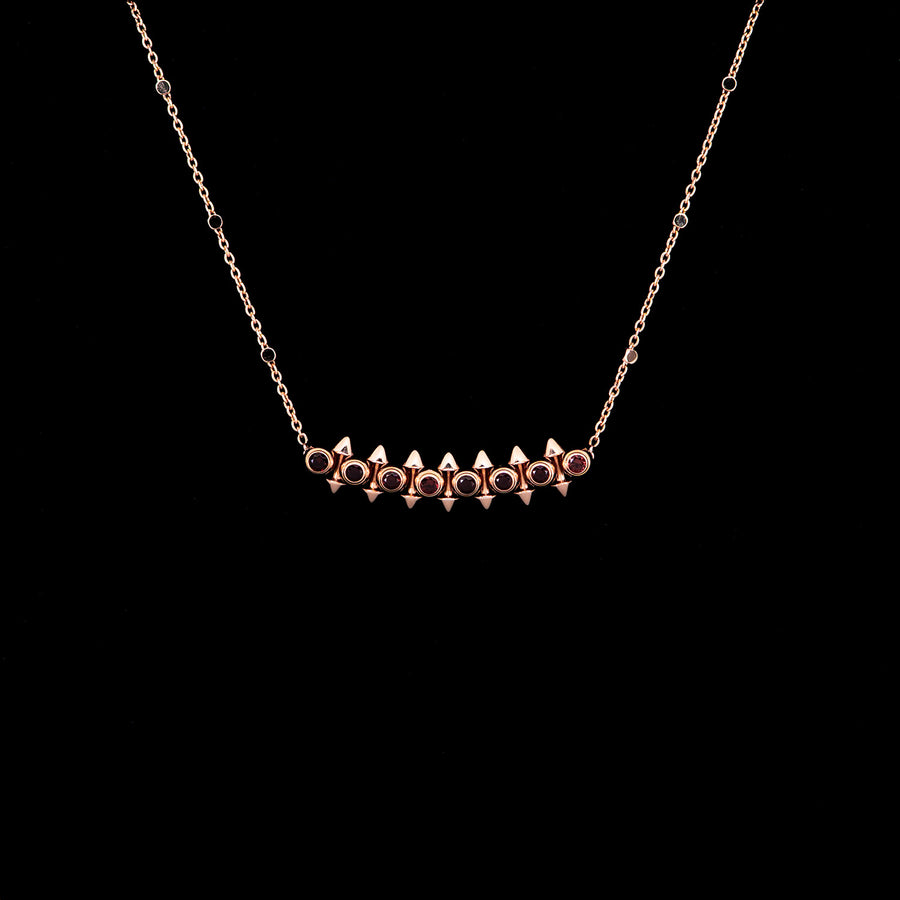 vrcanl 7450 24/09/25 Cartier Clash de Cartier pendant, Garnets, Special Edition pg RFP857 02/09/2023 กล่องและการ์ด 37-40cm. #T3