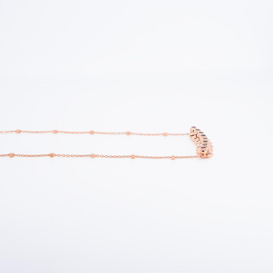vrcanl 7450 24/09/25 Cartier Clash de Cartier pendant, Garnets, Special Edition pg RFP857 02/09/2023 กล่องและการ์ด 37-40cm. #T3