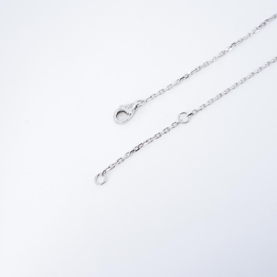 vrca 0973 Cartier Love Necklace, Paved wg GRM288 05/02/2019 กล่องและการ์ด 37/40cm. #T3