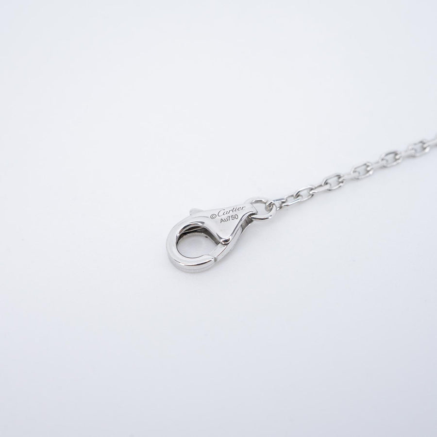 vrca 0973 Cartier Love Necklace, Paved wg GRM288 05/02/2019 กล่องและการ์ด 37/40cm. #T3