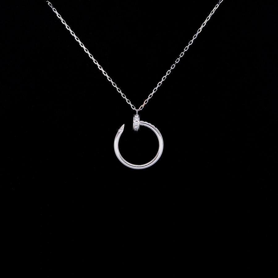 vrcanl 7442 22/09/25 Cartier Juste un Clou pendant, diamonds wg NKU030 19/06/2022 กล่องและการ์ด #T3