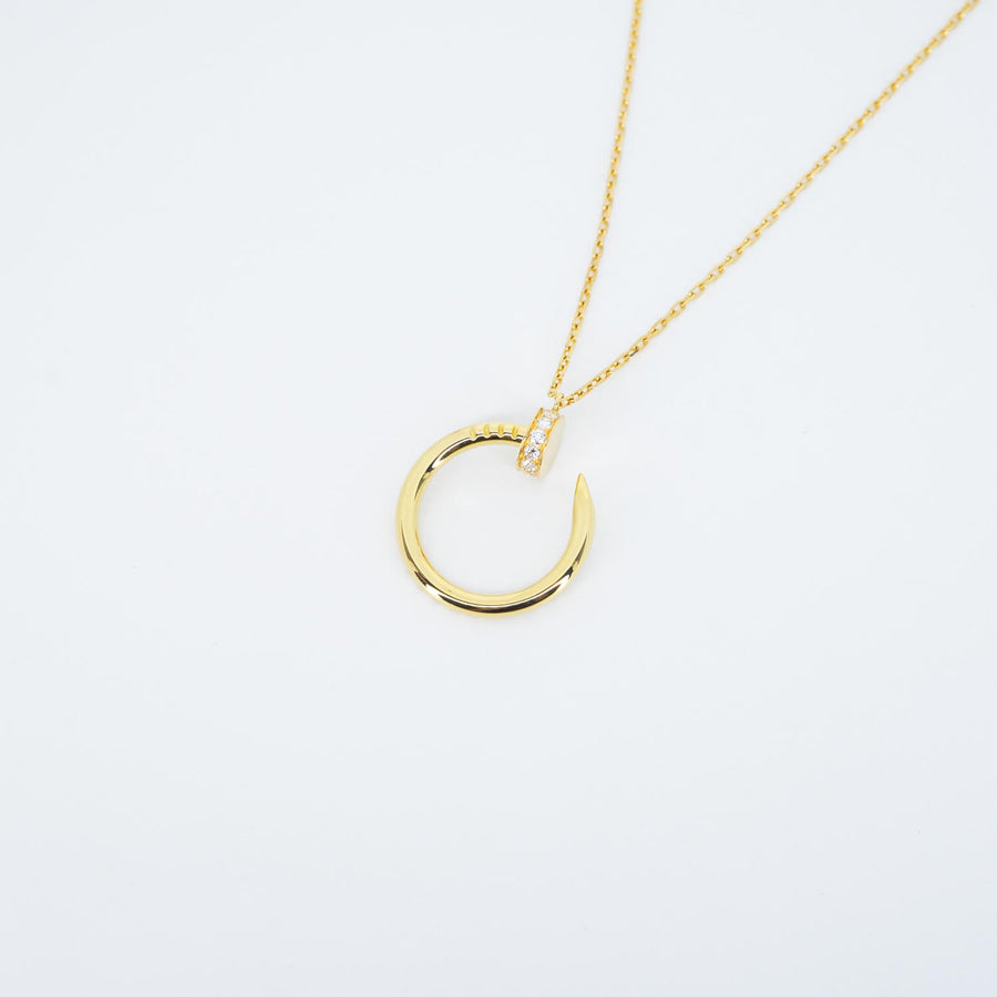 vrcanl 7459 24/09/25 Cartier Juste un Clou pendant, Full diamonds yg 2021 กล่องและการ์ด #T3