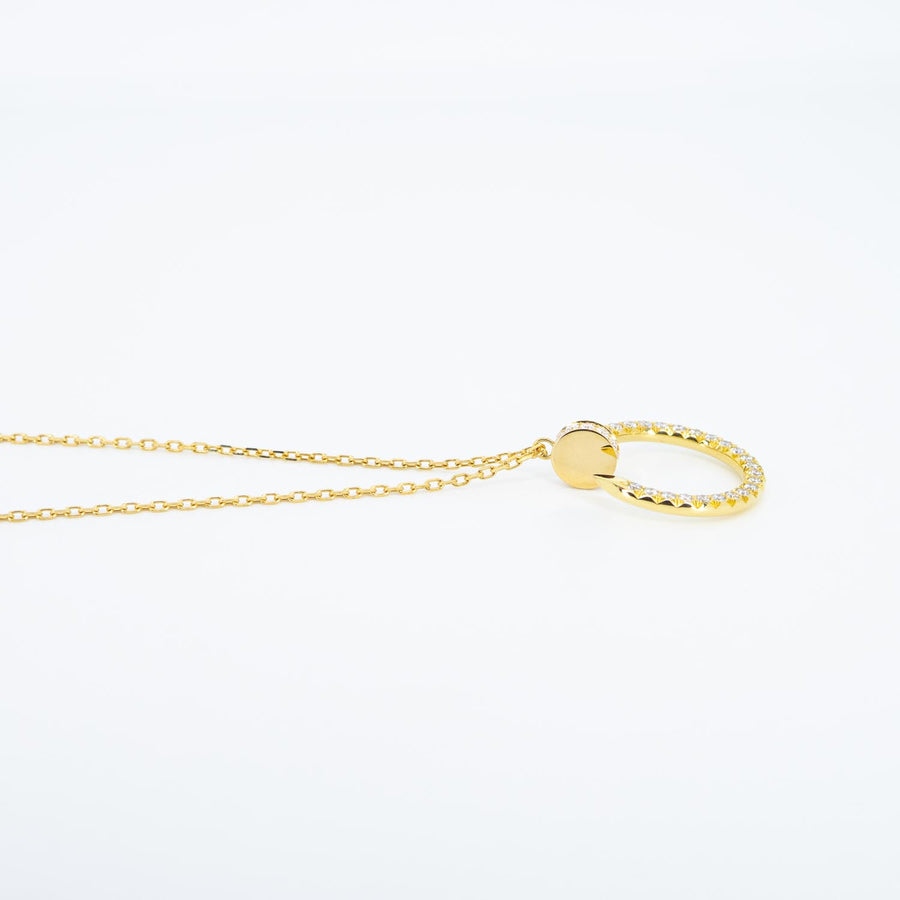vrcanl 7459 24/09/25 Cartier Juste un Clou pendant, Full diamonds yg 2021 กล่องและการ์ด #T3