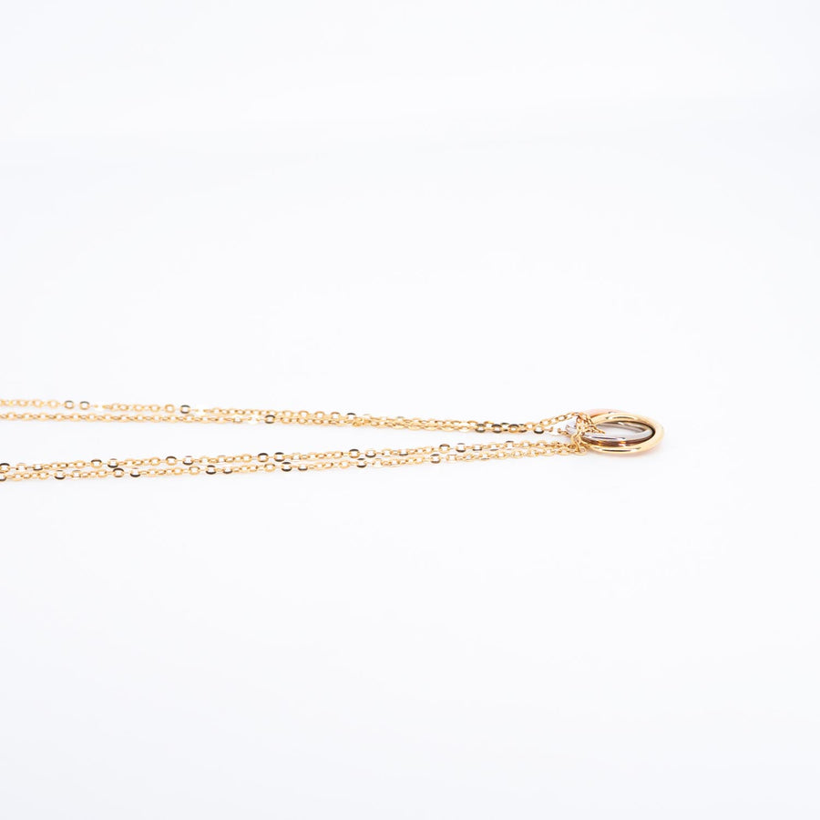 vrcanlimt 7437 Cartier Trinity pendant รุ่น mini 3Color XWW629 26/02/25 กล่องและการ์ด+ใบเสร็จ #T4