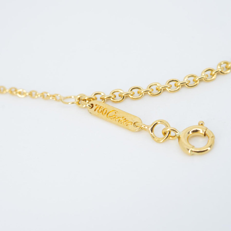 vrcanlim 7431 Cartier Trinity Necklace 3color GZ6519 กล่องและการ์ด 44cm. #T4