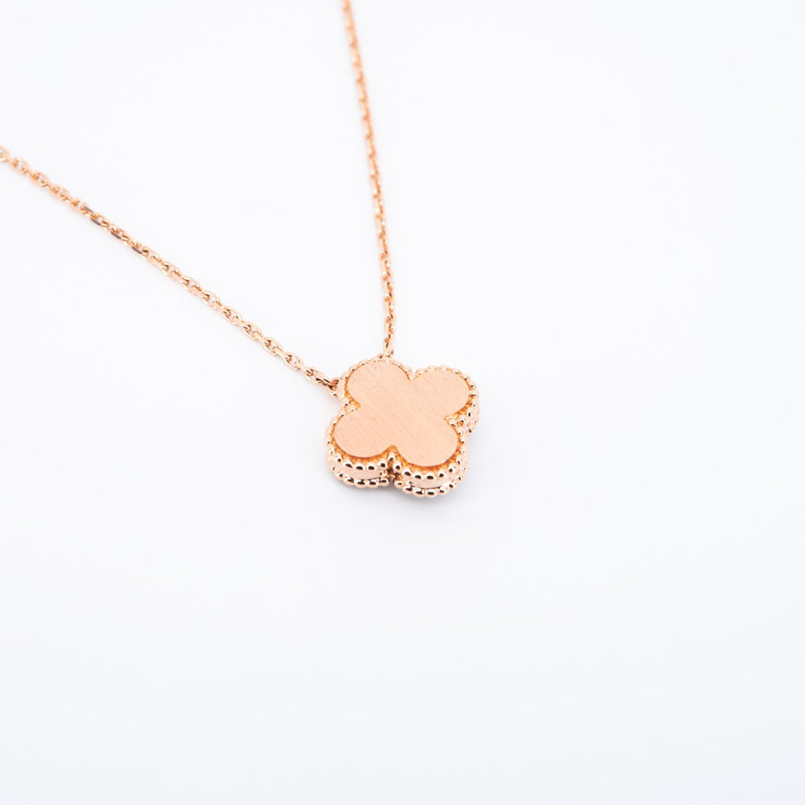 vrvanl 7448 24/09/25 Van Cleef &amp; Arpels Alhambra Holiday Pendant Necklace 2016 with Onyx, Diamonds, Limited Edition pg JE722152 10 DEC 2016 กล่องและการ์ด #T3