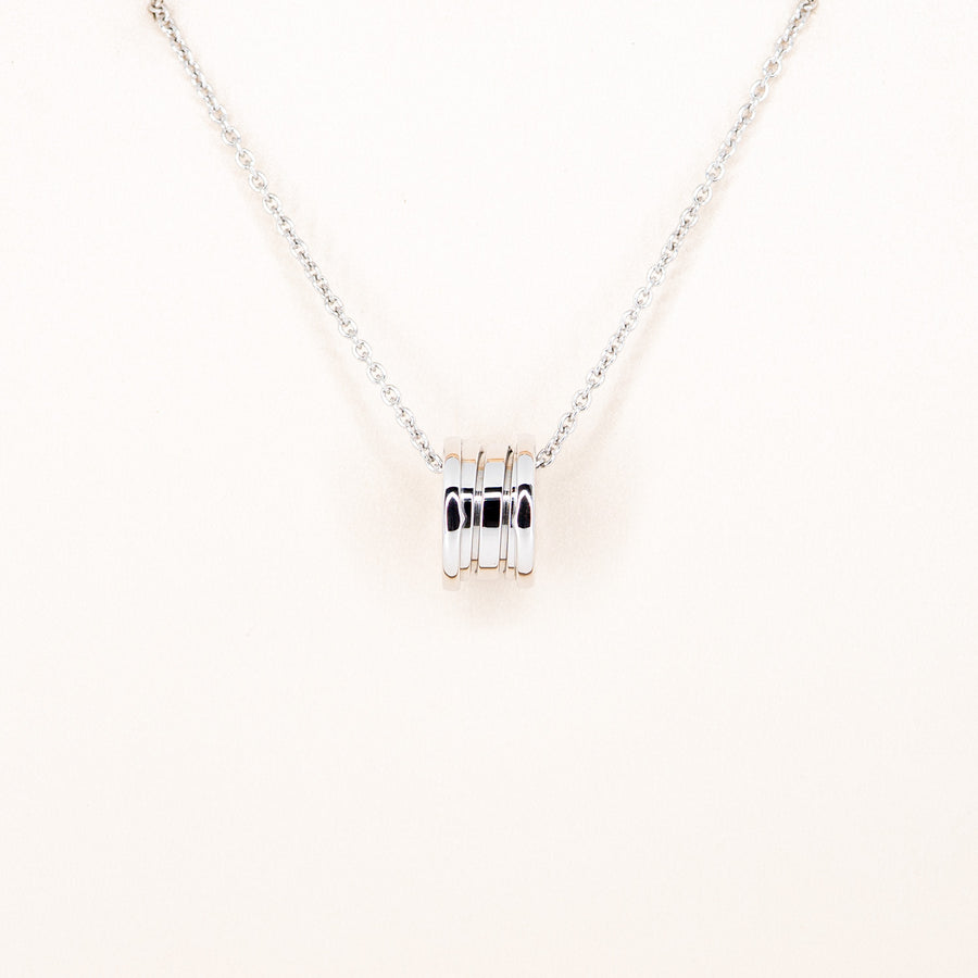 vrbvnlim 7432 Bvlgari B.zero1 necklace and pendant wg 1ห่วง ชนกล่องตัดสต้อคกล่อง 40.5cm. #T4
