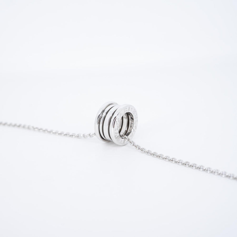 vrbvnlim 7432 Bvlgari B.zero1 necklace and pendant wg 1ห่วง ชนกล่องตัดสต้อคกล่อง 40.5cm. #T4