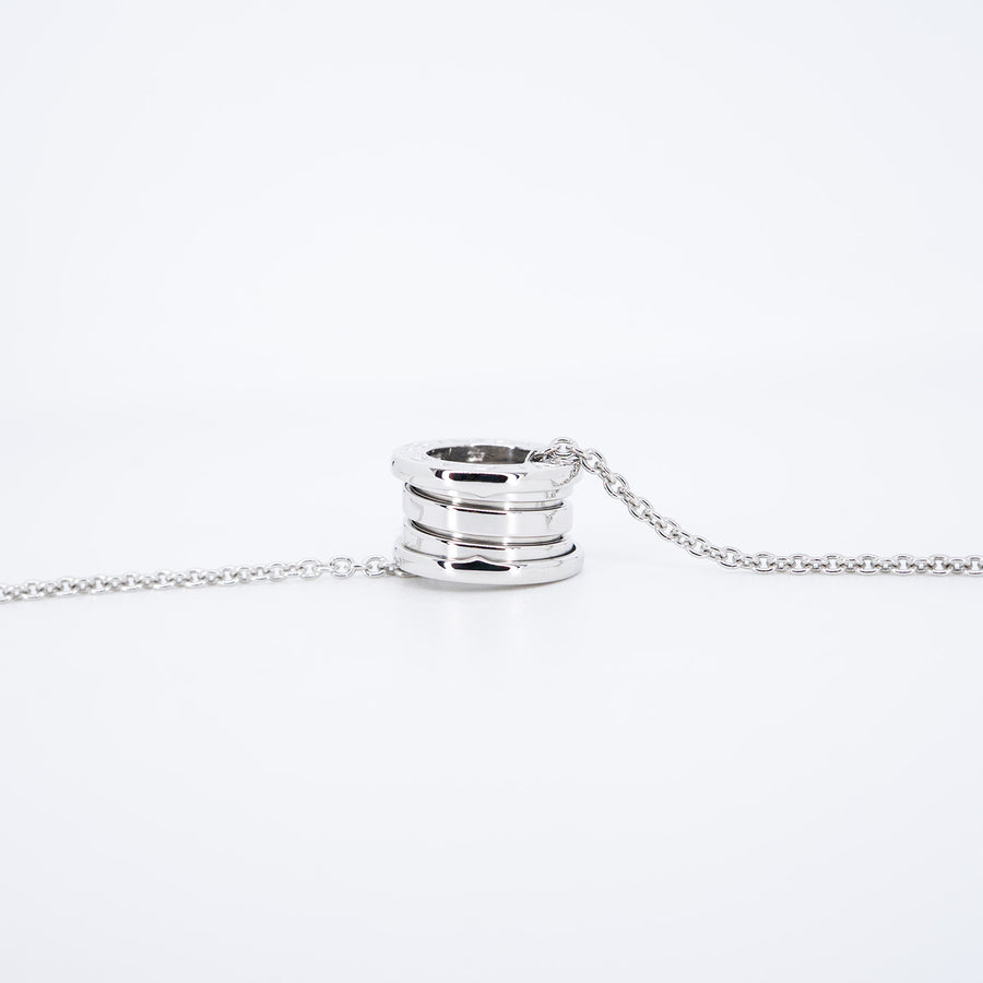 vrbvnlim 7432 Bvlgari B.zero1 necklace and pendant wg 1ห่วง ชนกล่องตัดสต้อคกล่อง 40.5cm. #T4
