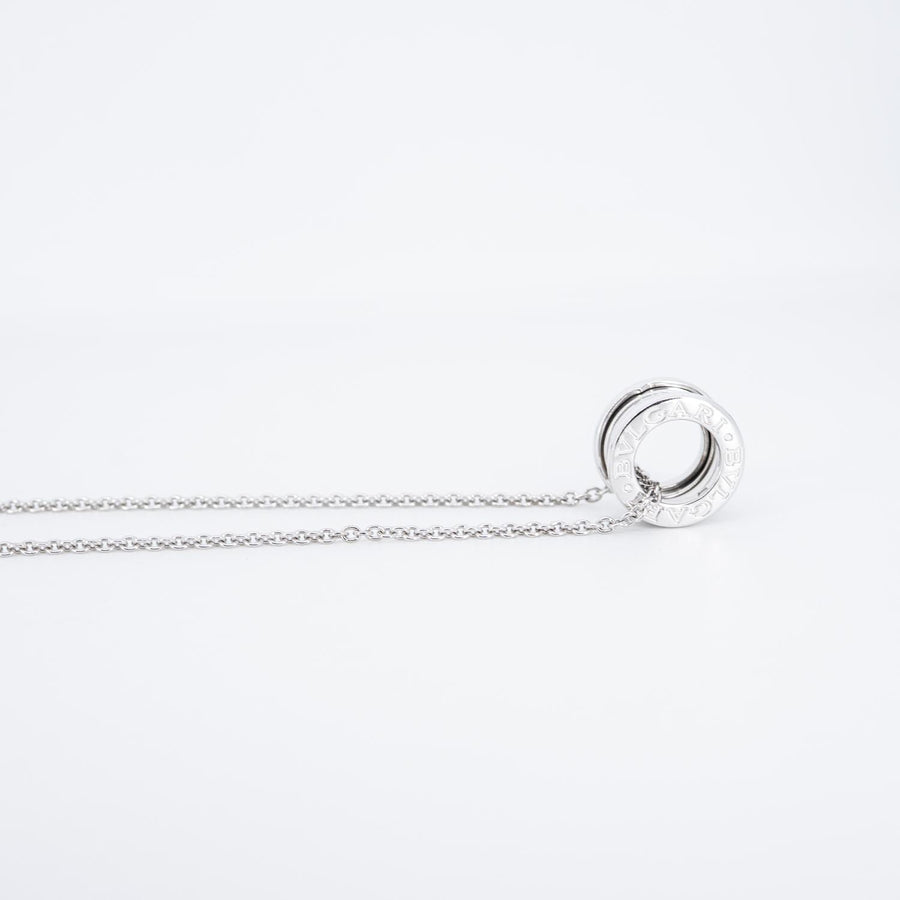 vrbvnlim 7432 Bvlgari B.zero1 necklace and pendant wg 1ห่วง ชนกล่องตัดสต้อคกล่อง 40.5cm. #T4